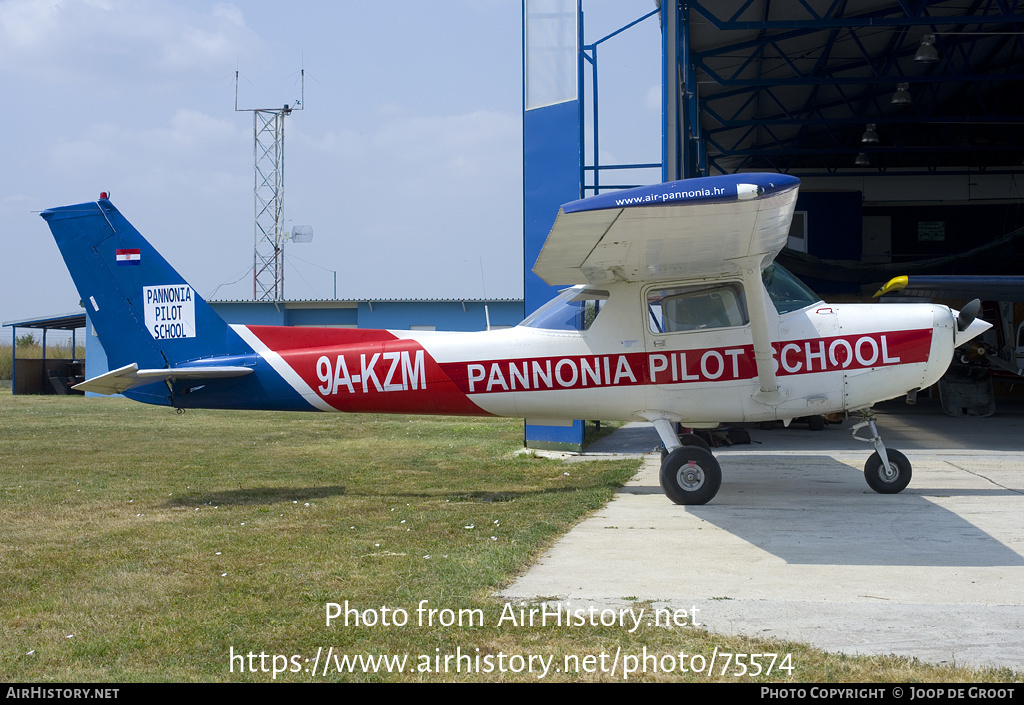 Aircraft Photo of 9A-KZM | Cessna 152 | Pannonia Pilot School | AirHistory.net #75574