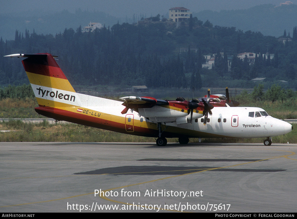 Aircraft Photo of OE-LLU | De Havilland Canada DHC-7-102 Dash 7 | Tyrolean Airways | AirHistory.net #75617