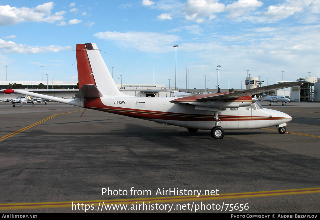 Aircraft Photo of VH-KAV | Rockwell 500S Shrike Commander | Fugro Airborne Surveys | AirHistory.net #75656