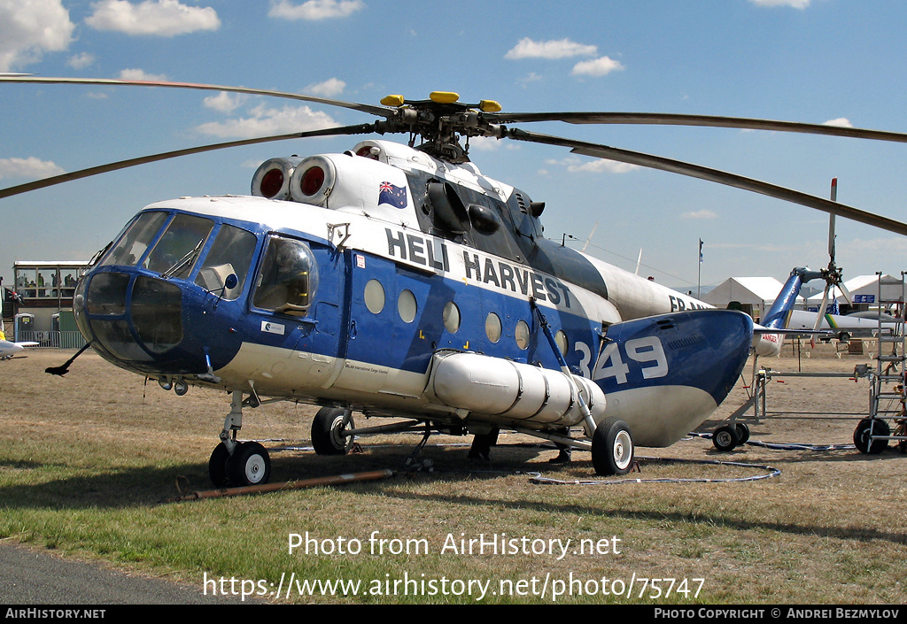 Aircraft Photo of ER-MHZ | Mil Mi-8MTV-1 | Heli Harvest | AirHistory.net #75747