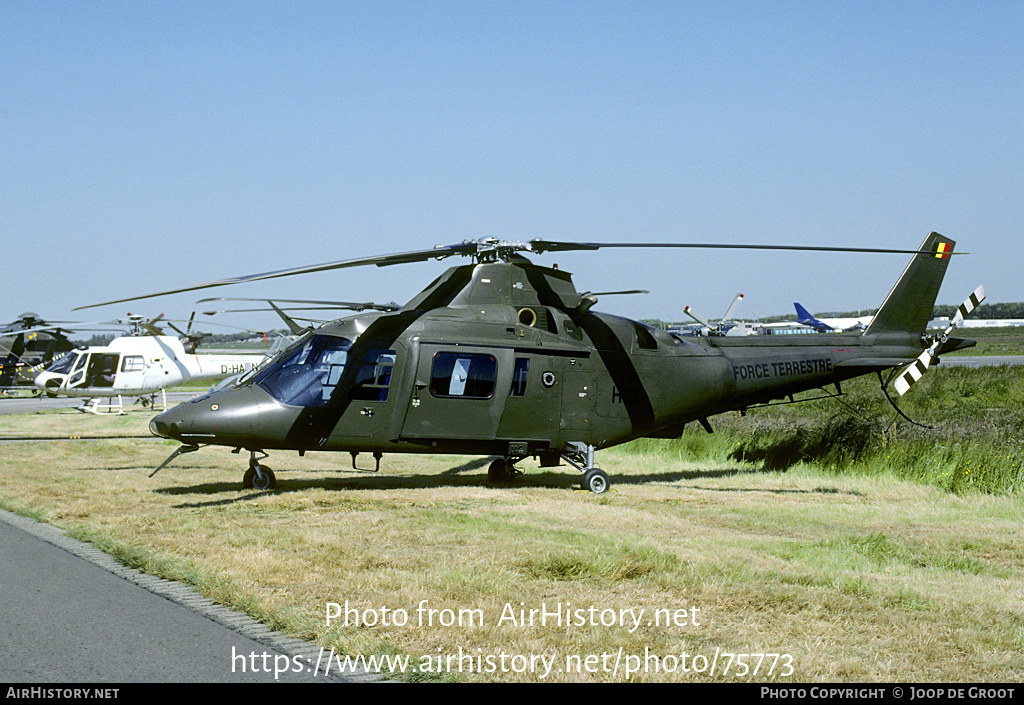 Aircraft Photo of H13 | Agusta A-109HO (A-109BA) | Belgium - Army | AirHistory.net #75773