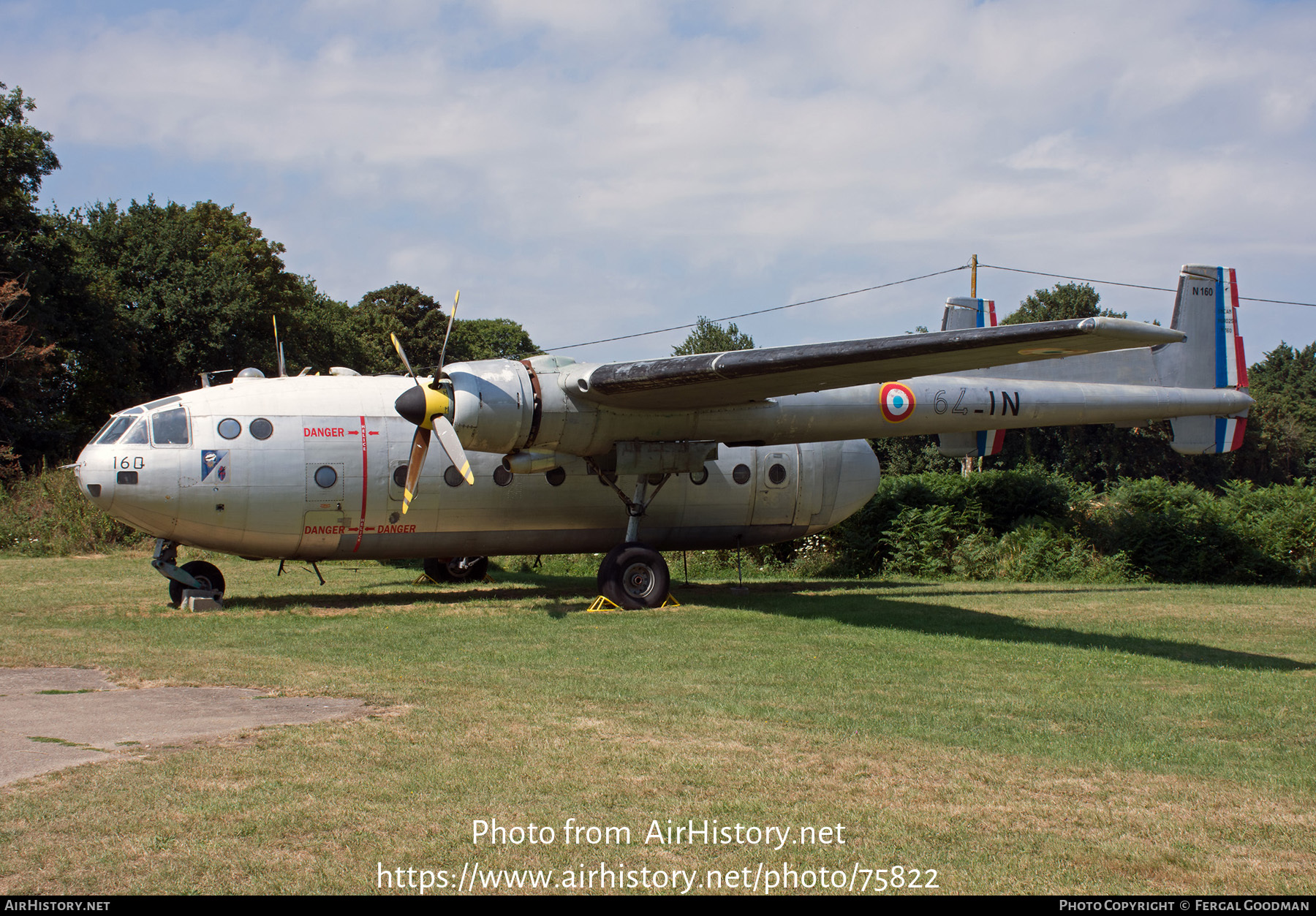 Aircraft Photo of 160 | Nord 2501F-3 Noratlas | France - Air Force | AirHistory.net #75822