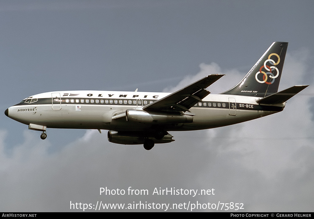 Aircraft Photo of SX-BCE | Boeing 737-284/Adv | Olympic | AirHistory.net #75852