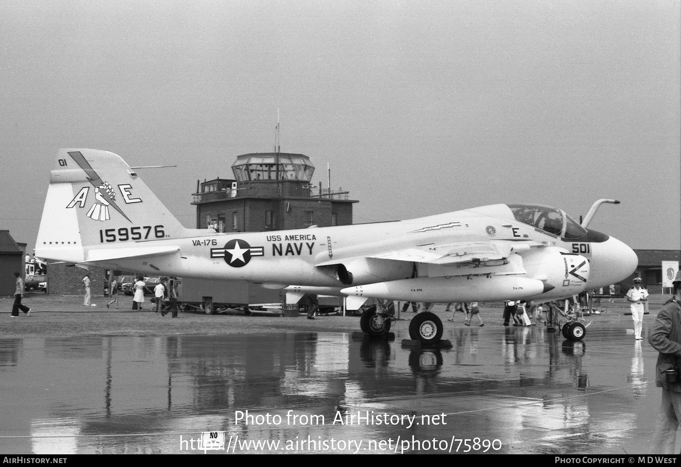 Aircraft Photo of 159576 | Grumman A-6E Intruder (G-128) | USA - Navy | AirHistory.net #75890