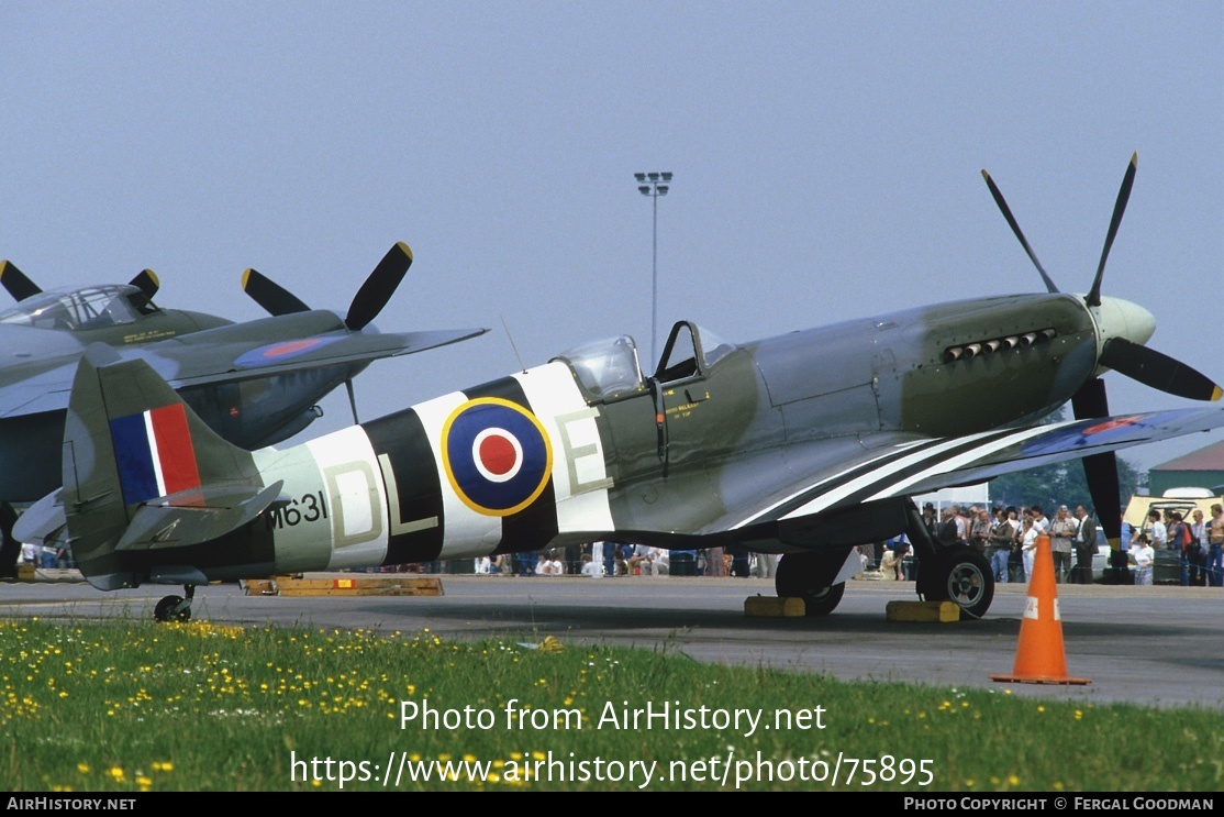 Aircraft Photo of PM631 | Supermarine 389 Spitfire PR19 | UK - Air Force | AirHistory.net #75895