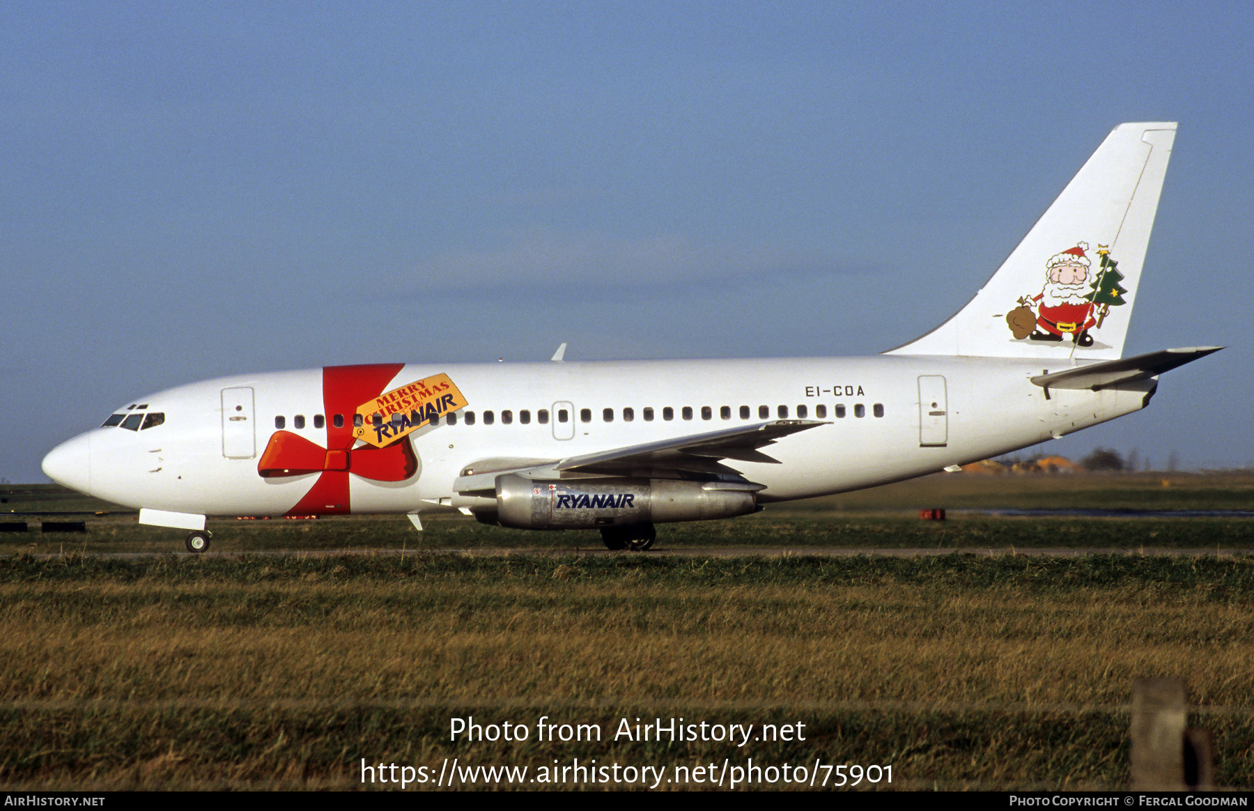 Aircraft Photo of EI-COA | Boeing 737-230/Adv | Ryanair | AirHistory.net #75901