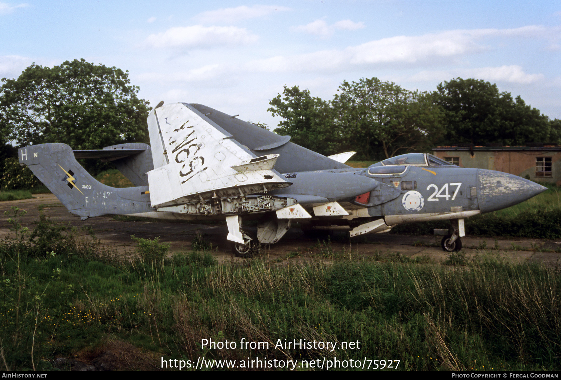 Aircraft Photo of XN691 | De Havilland D.H. 110 Sea Vixen FAW2 | UK - Navy | AirHistory.net #75927