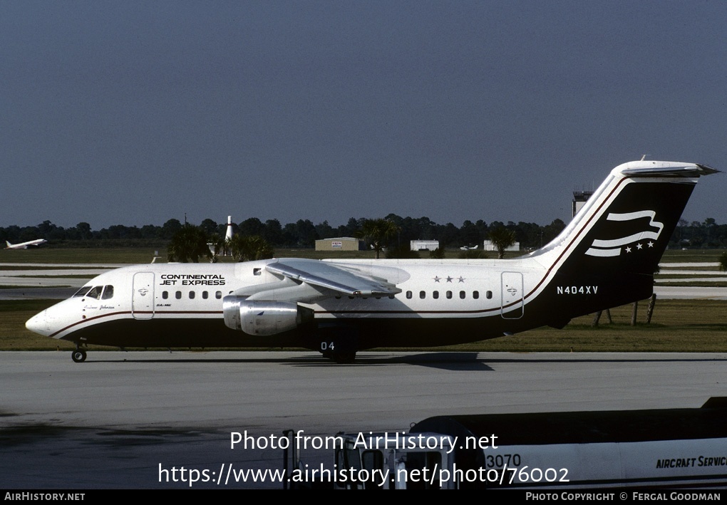 Aircraft Photo of N404XV | British Aerospace BAe-146-200 | Continental Jet Express | AirHistory.net #76002