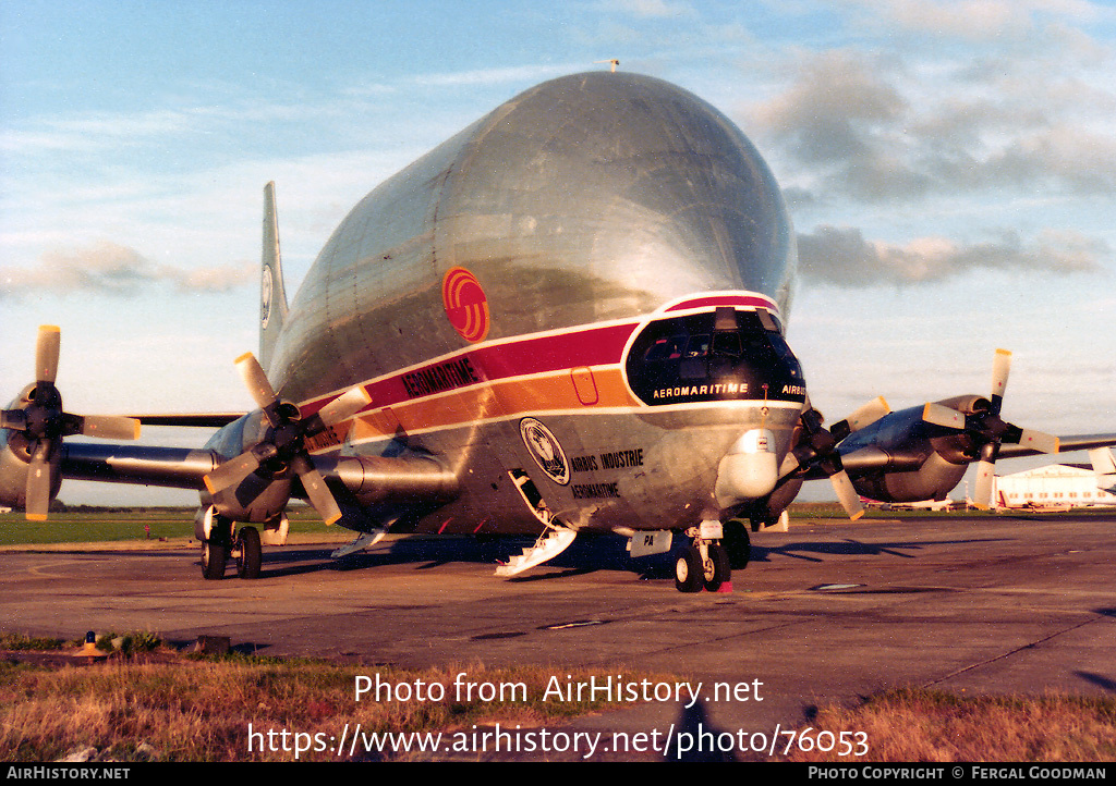 Aircraft Photo of F-BPPA | Aero Spacelines 377SGT Super Guppy Turbine | Aéromaritime | AirHistory.net #76053