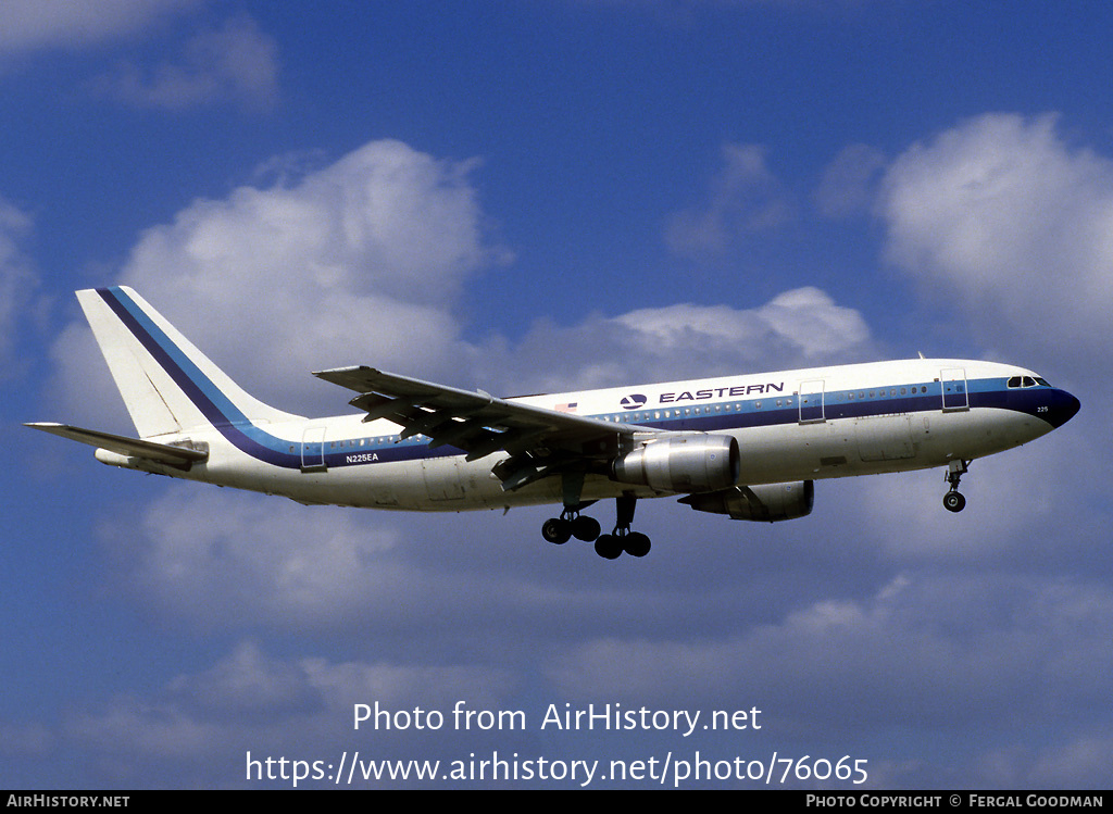 Aircraft Photo of N225EA | Airbus A300B4-203 | Eastern Air Lines | AirHistory.net #76065