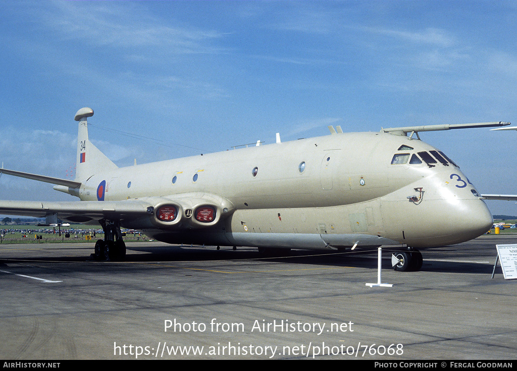 Aircraft Photo of XV234 | Hawker Siddeley Nimrod MR2 | UK - Air Force | AirHistory.net #76068