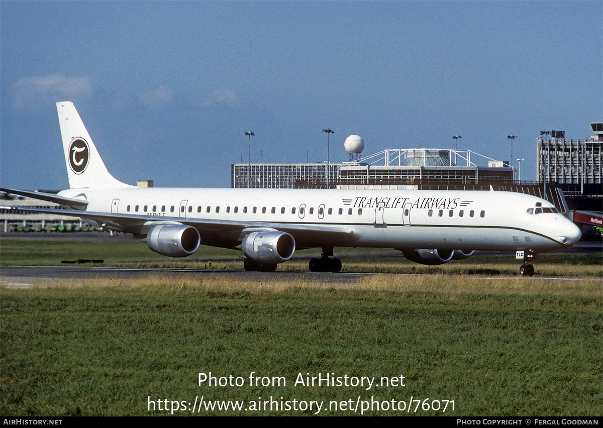 Aircraft Photo of EI-TLC | McDonnell Douglas DC-8-71 | TransLift Airways | AirHistory.net #76071