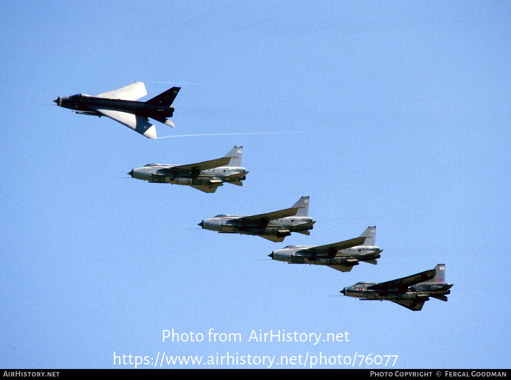 Aircraft Photo of XR757 | English Electric Lightning F6 | UK - Air Force | AirHistory.net #76077