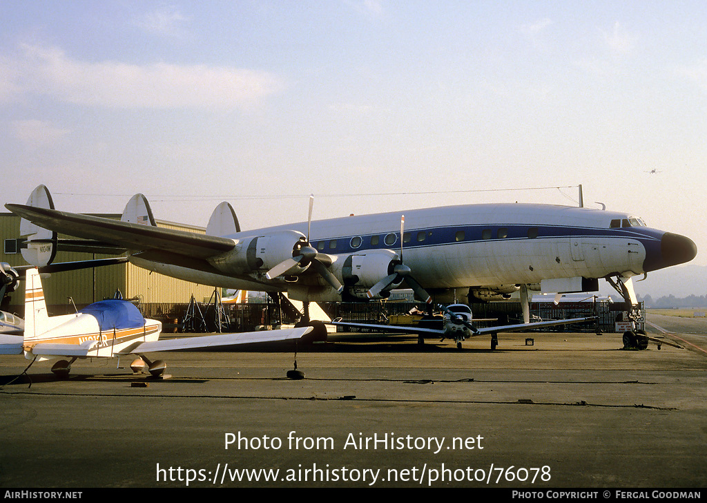 Aircraft Photo of N1104W | Lockheed C-121C Super Constellation | AirHistory.net #76078