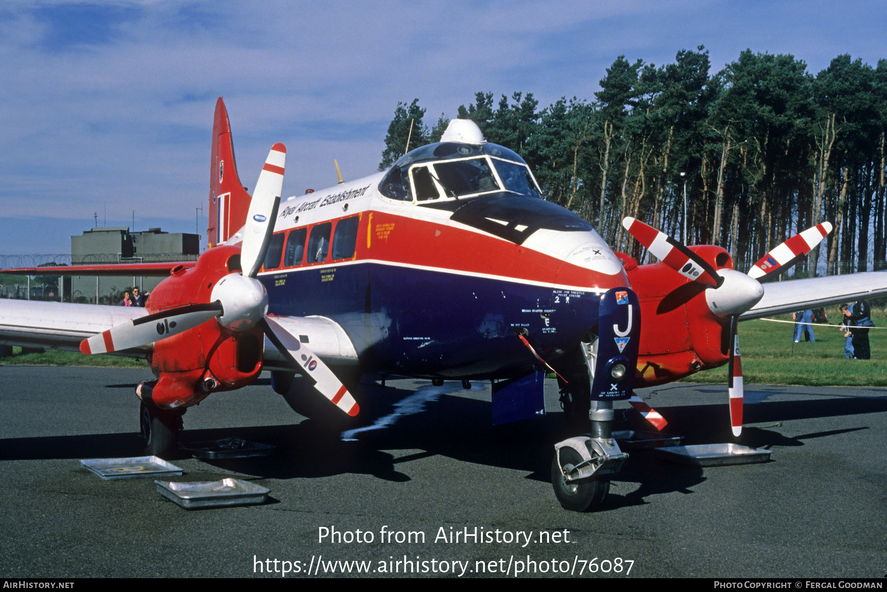 Aircraft Photo of XM223 | De Havilland D.H. 104 Devon C1 | UK - Air Force | AirHistory.net #76087