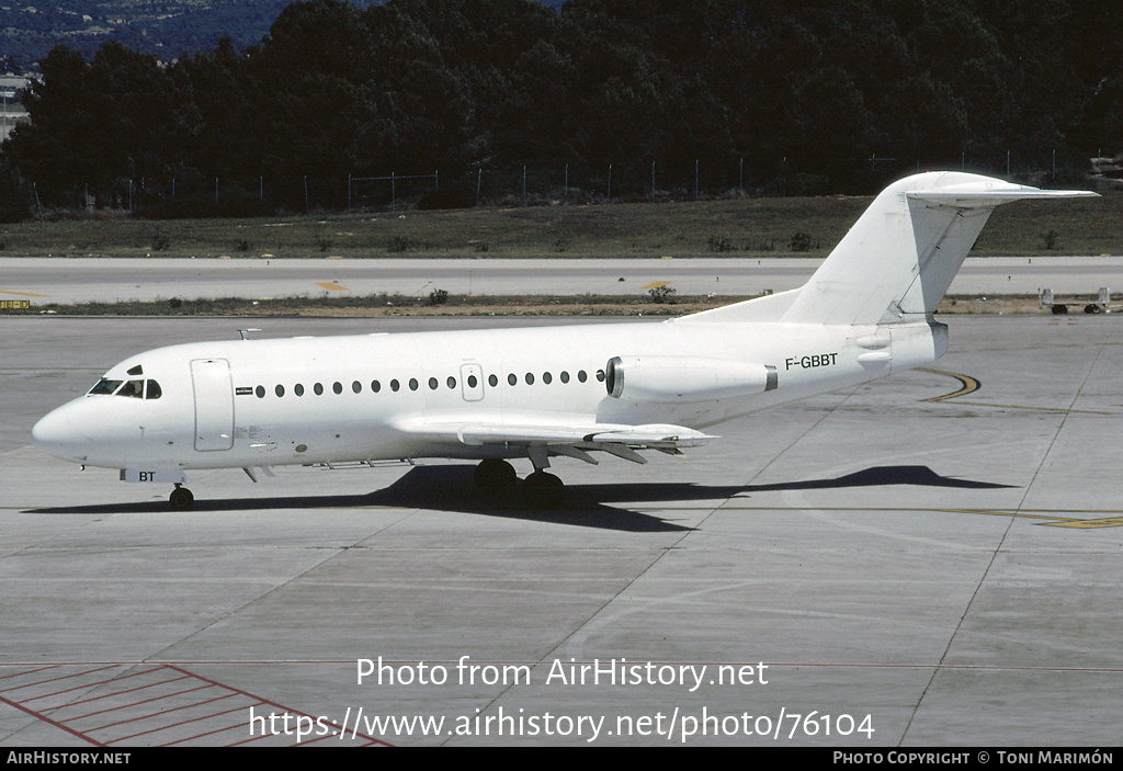 Aircraft Photo of F-GBBT | Fokker F28-1000 Fellowship | British Airways | AirHistory.net #76104