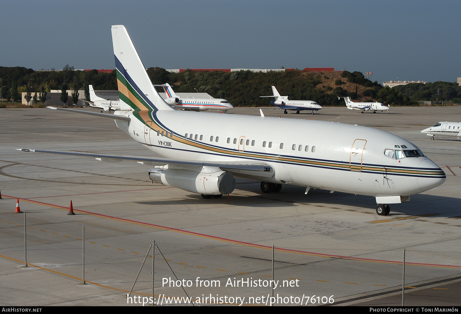 Aircraft Photo of VP-CHK | Boeing 737-2S9/Adv | AirHistory.net #76106