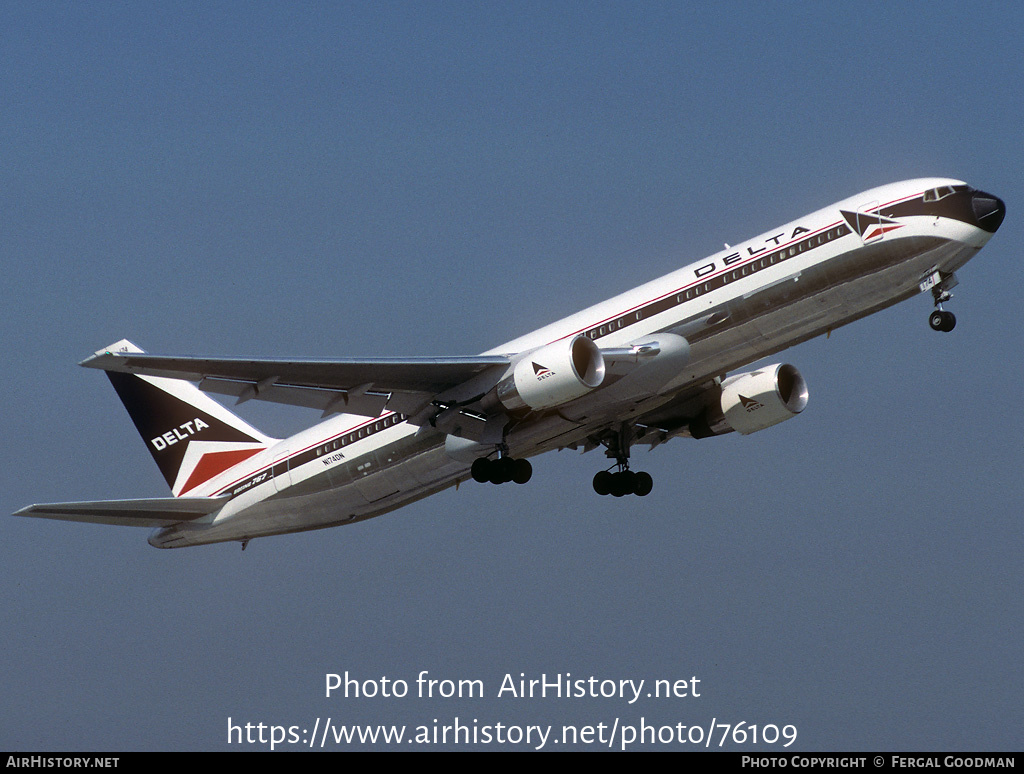 Aircraft Photo of N174DN | Boeing 767-332/ER | Delta Air Lines | AirHistory.net #76109