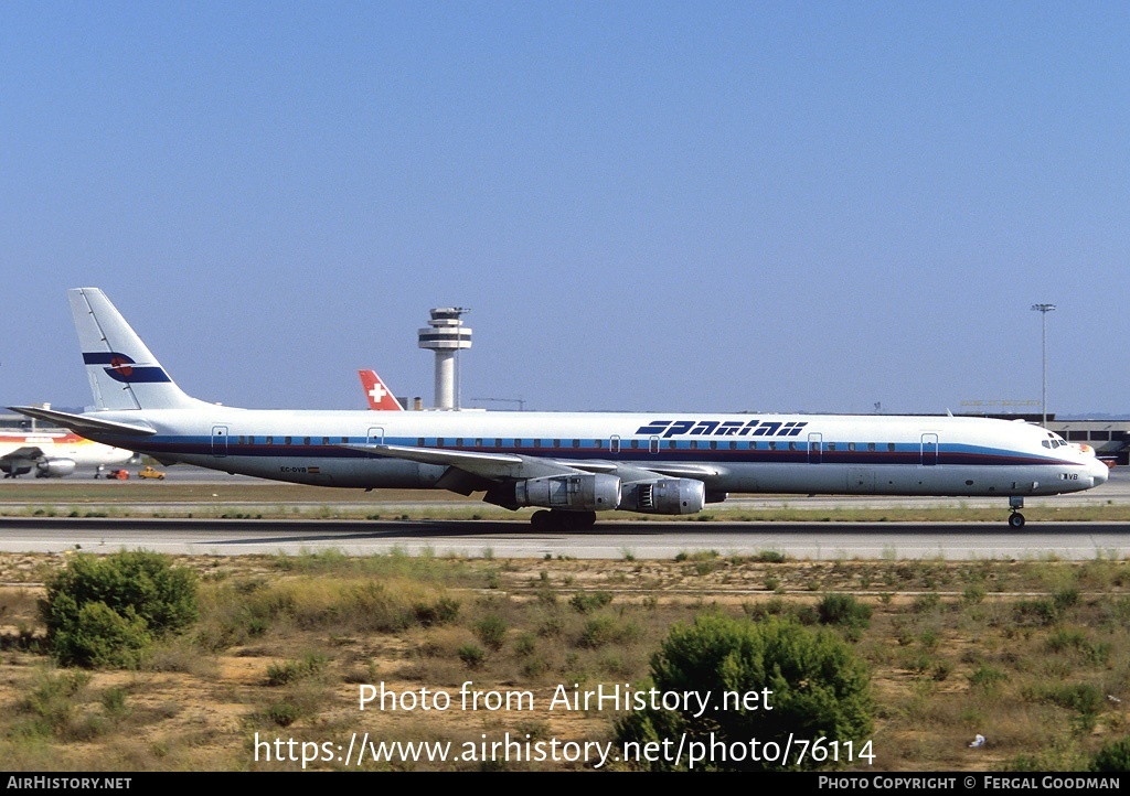 Aircraft Photo of EC-DVB | McDonnell Douglas DC-8-61 | Spantax | AirHistory.net #76114