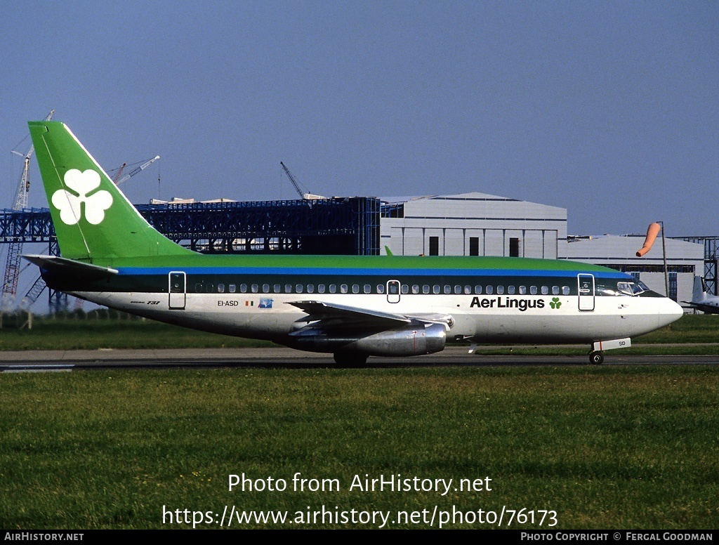 Aircraft Photo of EI-ASD | Boeing 737-248C | Aer Lingus | AirHistory.net #76173