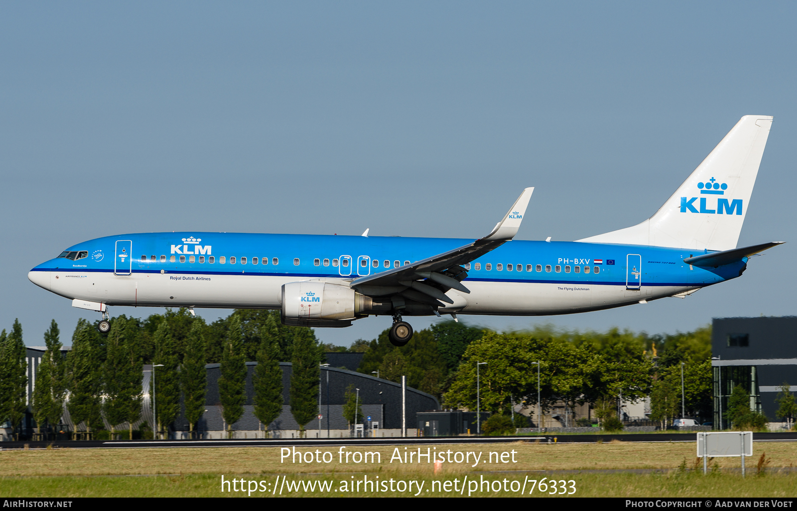 Aircraft Photo of PH-BXV | Boeing 737-8K2 | KLM - Royal Dutch Airlines | AirHistory.net #76333