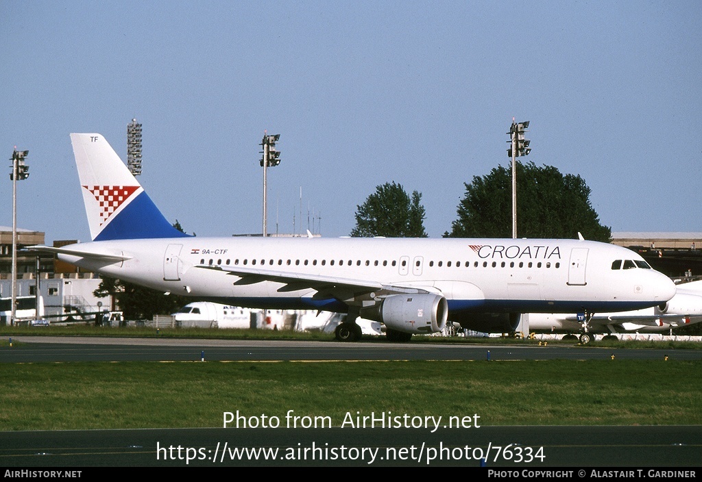 Aircraft Photo of 9A-CTF | Airbus A320-212 | Croatia Airlines | AirHistory.net #76334