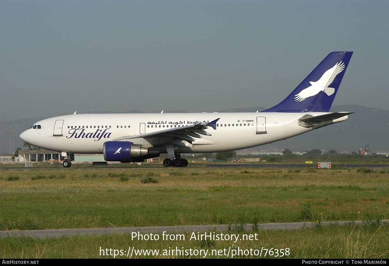 Aircraft Photo of F-OHPV | Airbus A310-324 | Khalifa Airways | AirHistory.net #76358