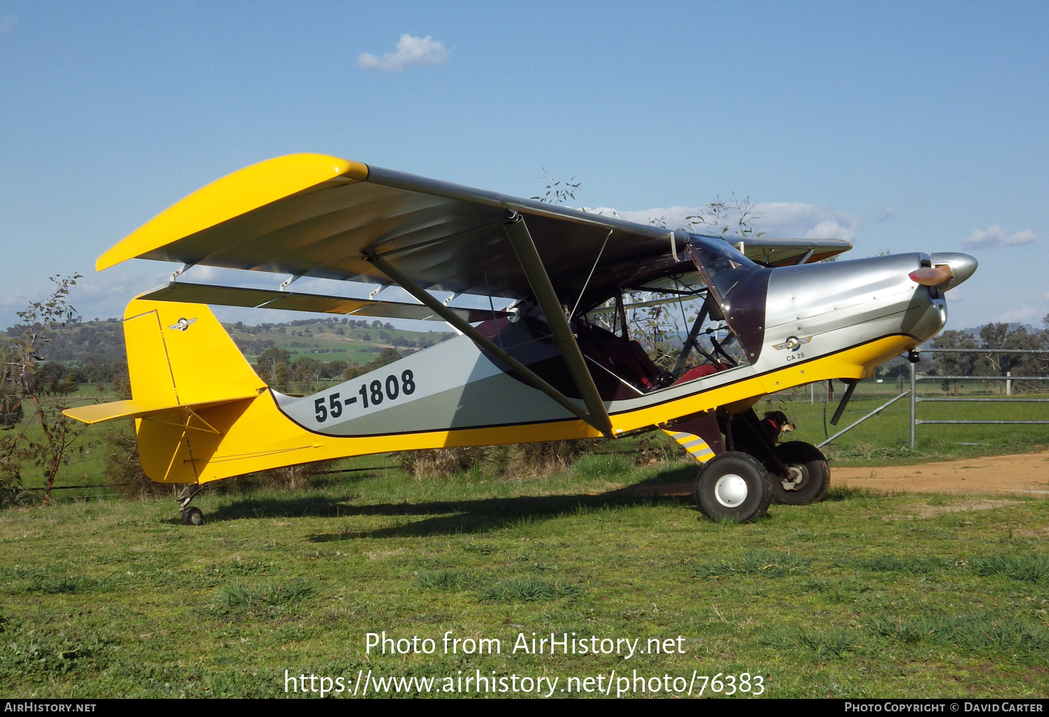 Aircraft Photo of 55-1808 | Skyfox CA-25 Impala | AirHistory.net #76383