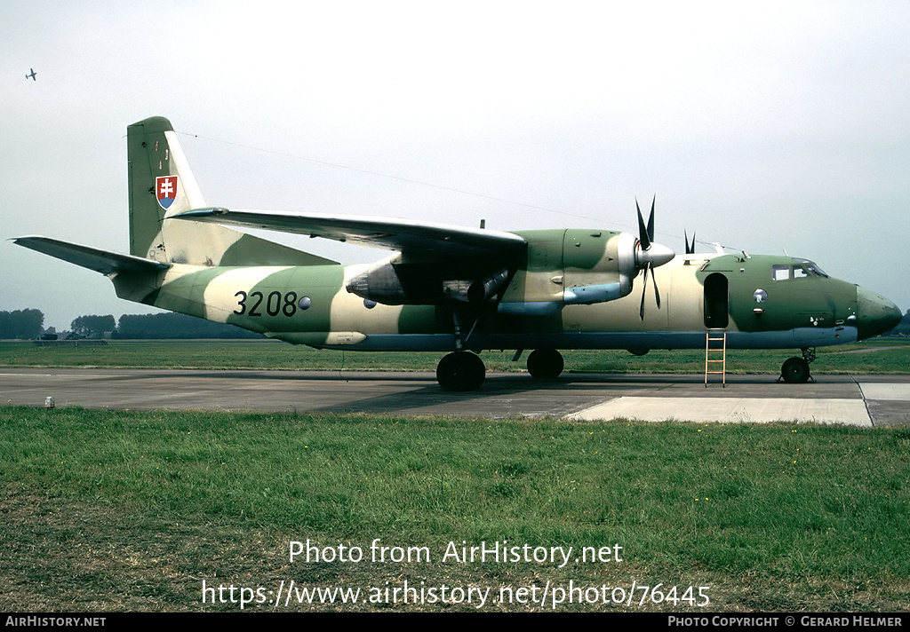 Aircraft Photo of 3208 | Antonov An-26 | Slovakia - Air Force | AirHistory.net #76445