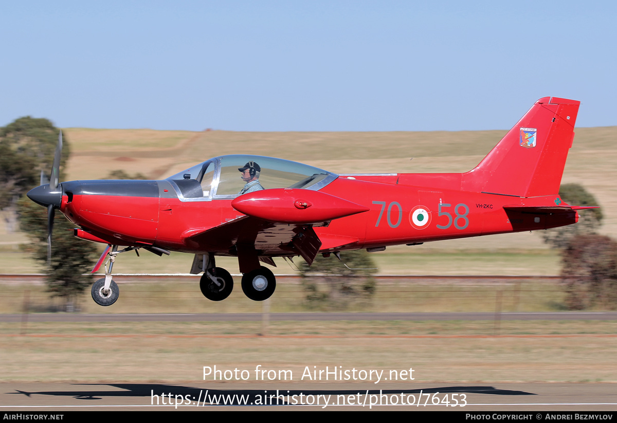 Aircraft Photo of VH-ZKC | SIAI-Marchetti SF-260 | Italy - Air Force | AirHistory.net #76453