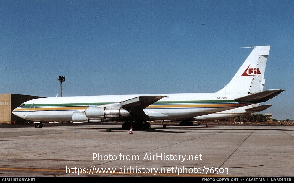 Aircraft Photo of 9G-OOD | Boeing 707-399C | First International Airlines - FIA | AirHistory.net #76503