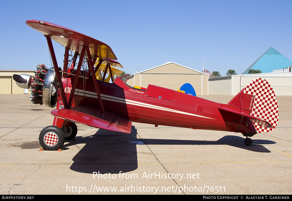 Aircraft Photo of N450TG | Boeing N2S-5 Kaydet (E75) | AirHistory.net #76511