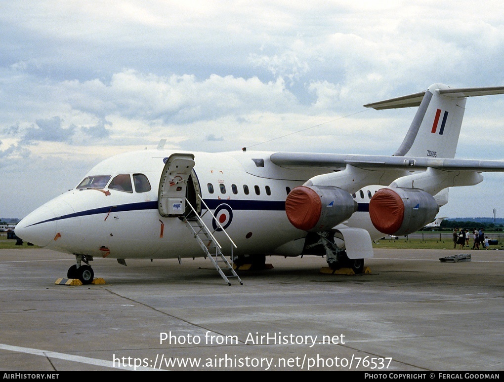 Aircraft Photo of ZD695 | British Aerospace BAe-146 CC.1 | UK - Air Force | AirHistory.net #76537