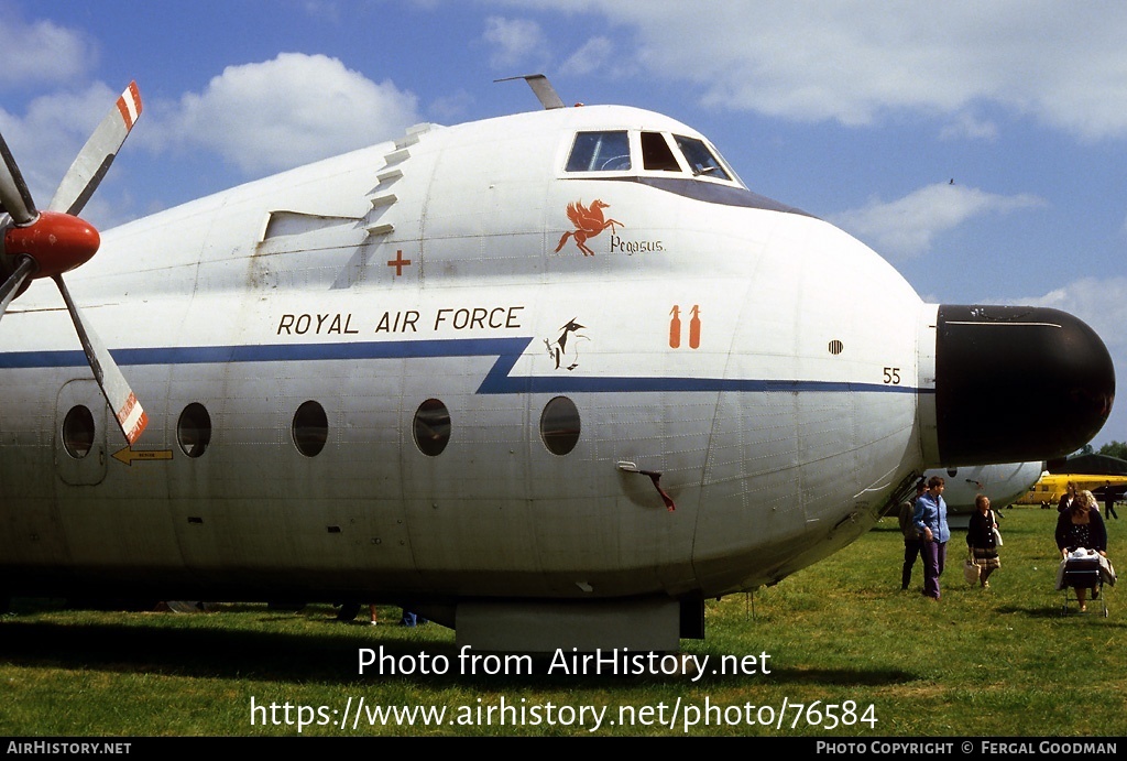 Aircraft Photo of XP442 | Armstrong Whitworth AW-660 Argosy T.2 | UK - Air Force | AirHistory.net #76584