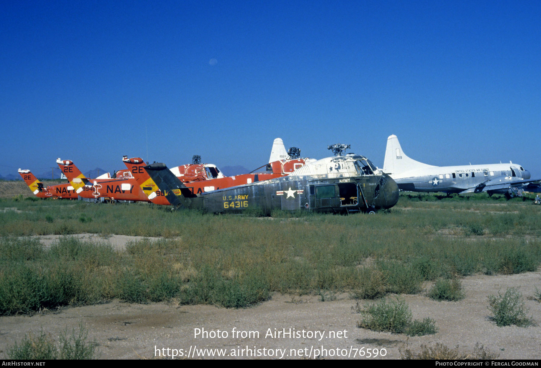 Aircraft Photo of 56-4316 / 64316 | Sikorsky VH-34C Choctaw | USA - Army | AirHistory.net #76590