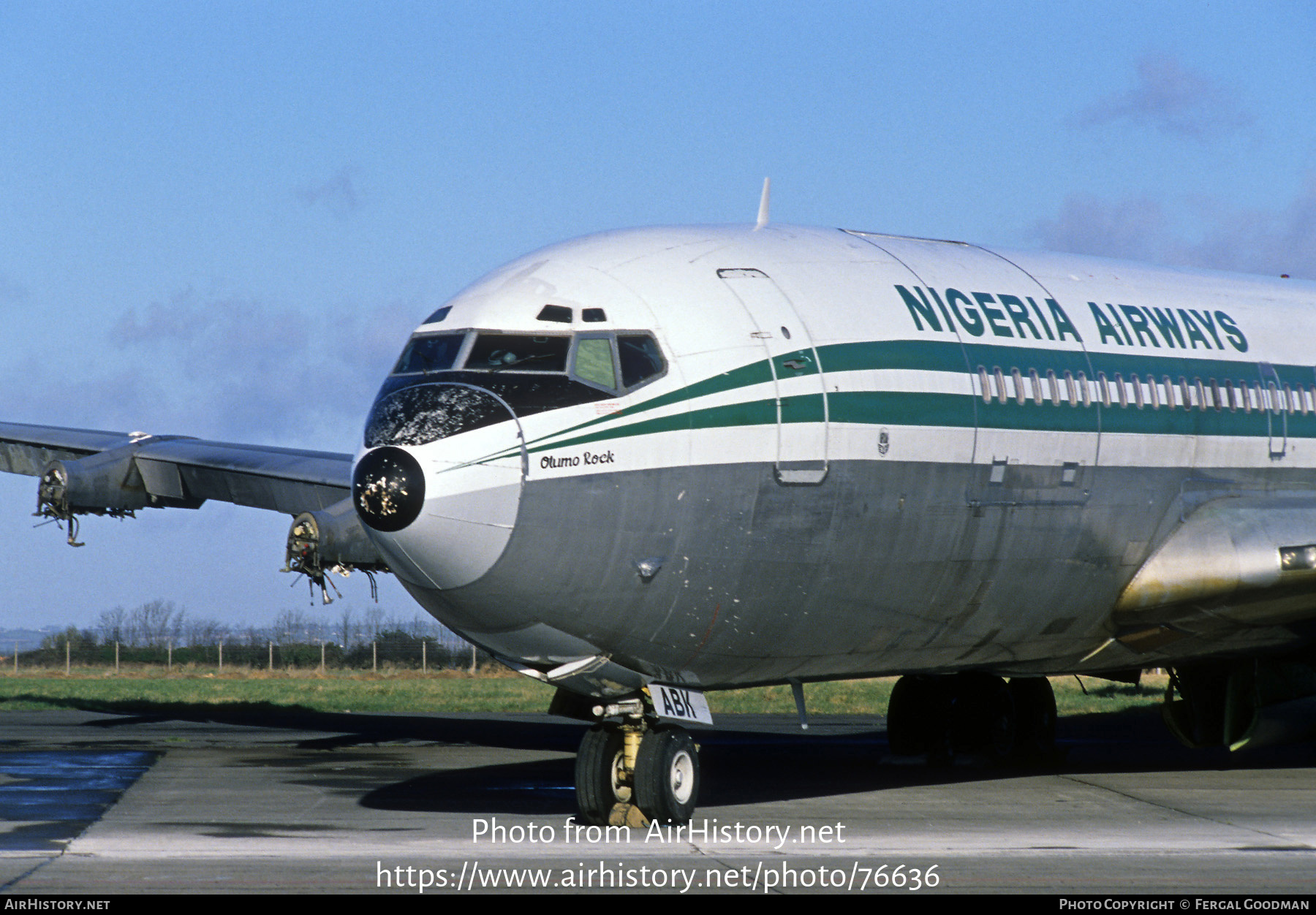 Aircraft Photo of 5N-ABK | Boeing 707-3F9C | Nigeria Airways | AirHistory.net #76636