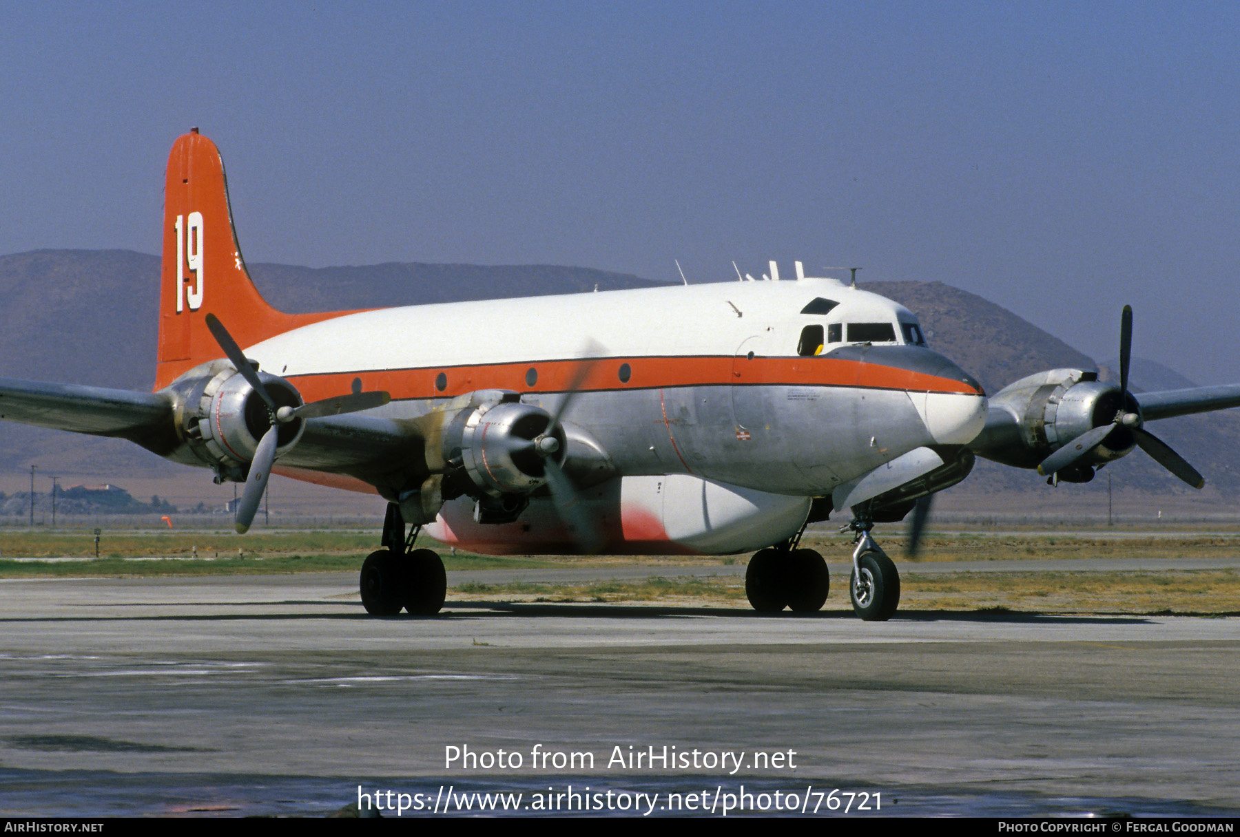 Aircraft Photo of N4989P | Douglas C-54G/AT Skymaster | Aero Union | AirHistory.net #76721