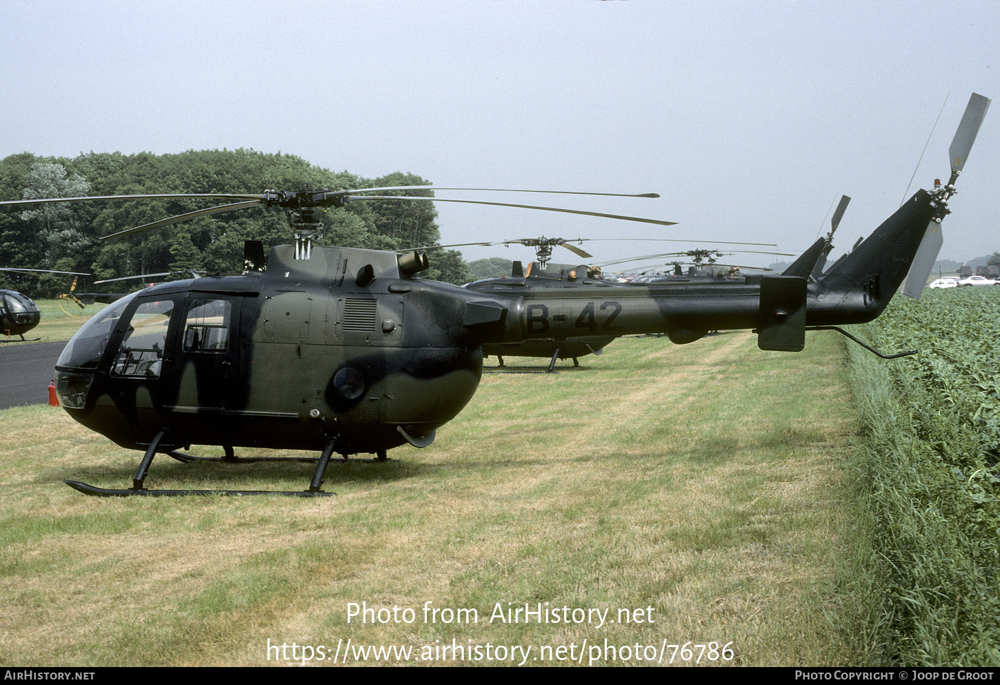 Aircraft Photo of B-42 | MBB BO-105CB-4 | Netherlands - Air Force | AirHistory.net #76786