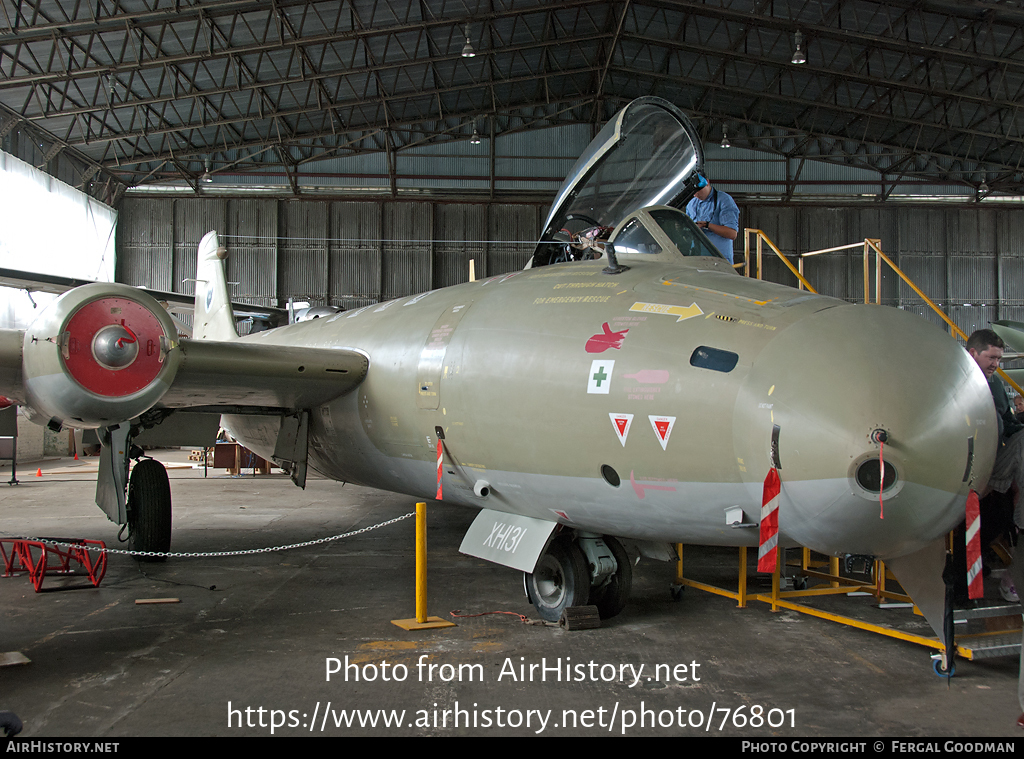 Aircraft Photo of XH131 | English Electric Canberra PR9 | UK - Air Force | AirHistory.net #76801