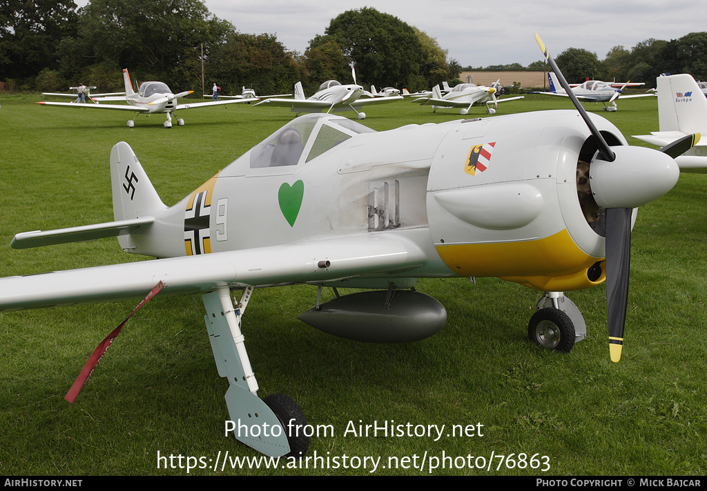 Aircraft Photo of G-CCFW | WAR Focke-Wulf 190 | Germany - Air Force | AirHistory.net #76863