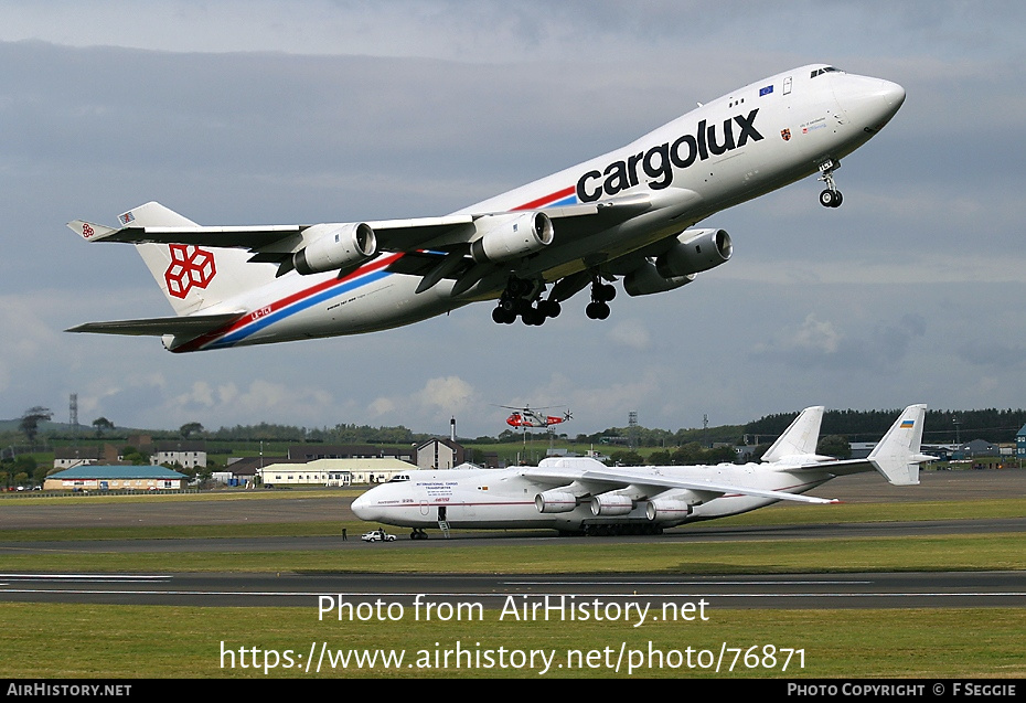 Aircraft Photo of LX-TCV | Boeing 747-4R7F/SCD | Cargolux | AirHistory.net #76871