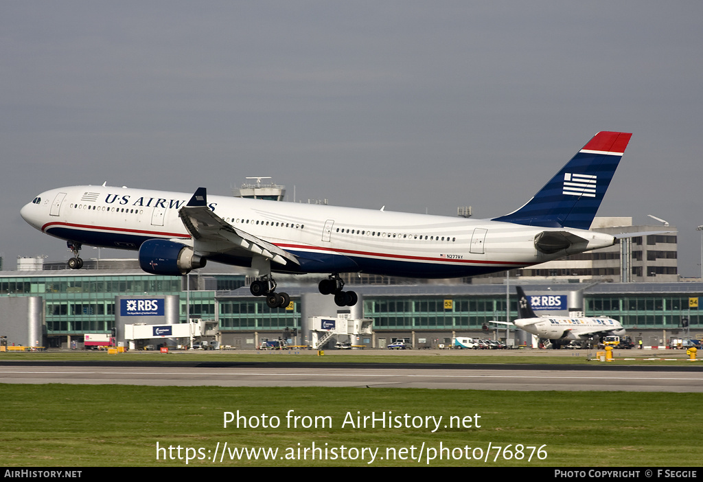 Aircraft Photo of N277AY | Airbus A330-323 | US Airways | AirHistory.net #76876