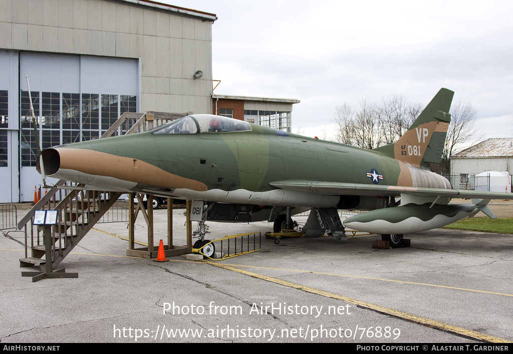 Aircraft Photo of 56-3081 / AF63-081 | North American QF-100D Super Sabre | USA - Air Force | AirHistory.net #76889