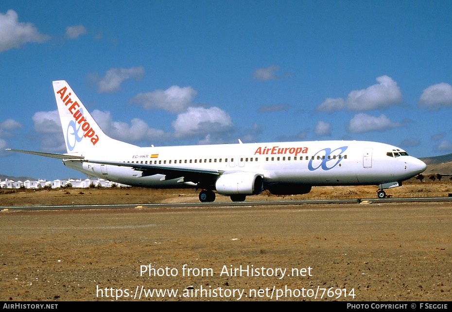 Aircraft Photo of EC-HKR | Boeing 737-85P | Air Europa | AirHistory.net #76914