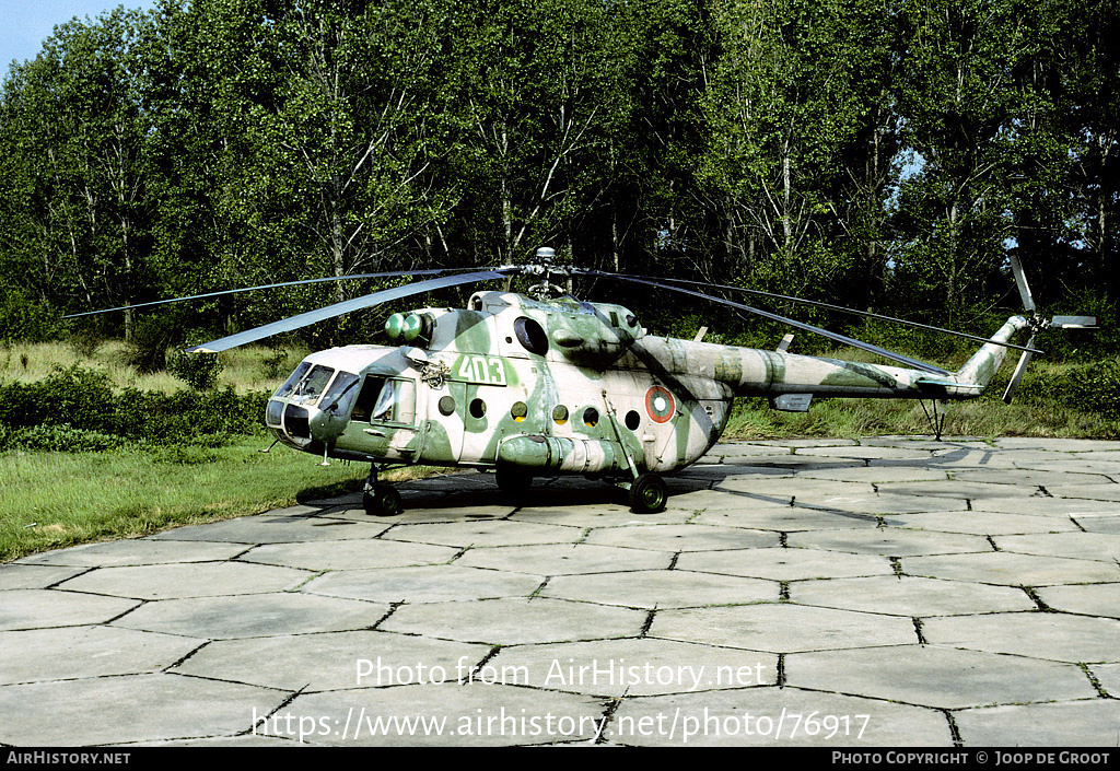 Aircraft Photo of 403 | Mil Mi-17 | Bulgaria - Air Force | AirHistory.net #76917