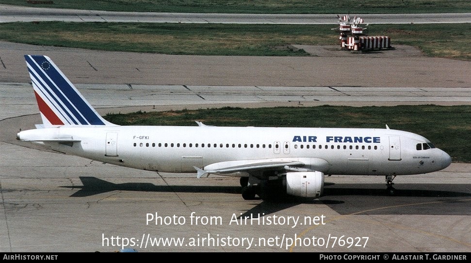 Aircraft Photo of F-GFKI | Airbus A320-211 | Air France | AirHistory.net #76927