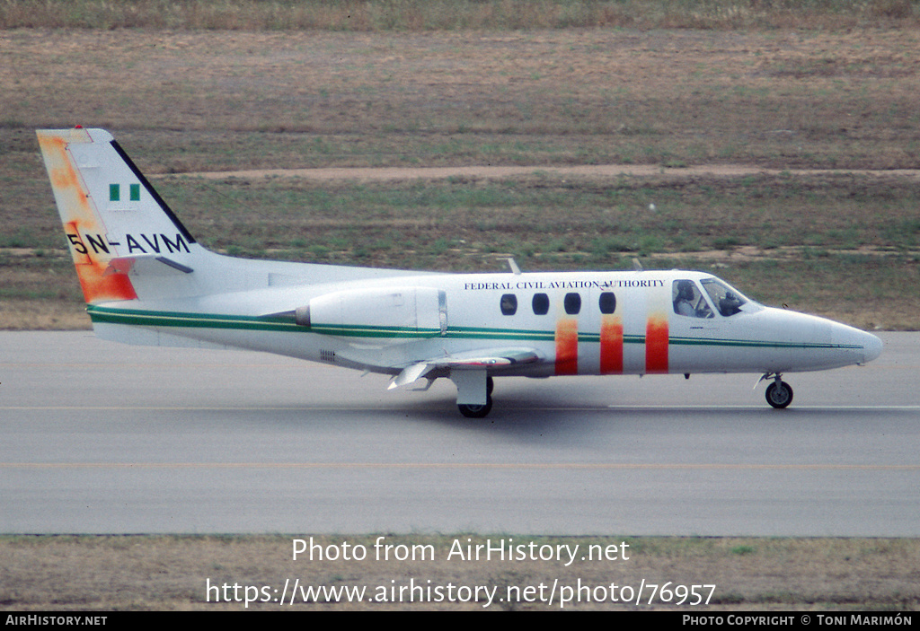 Aircraft Photo of 5N-AVM | Cessna 501 Citation I/SP | Federal Civil Aviation Authority | AirHistory.net #76957