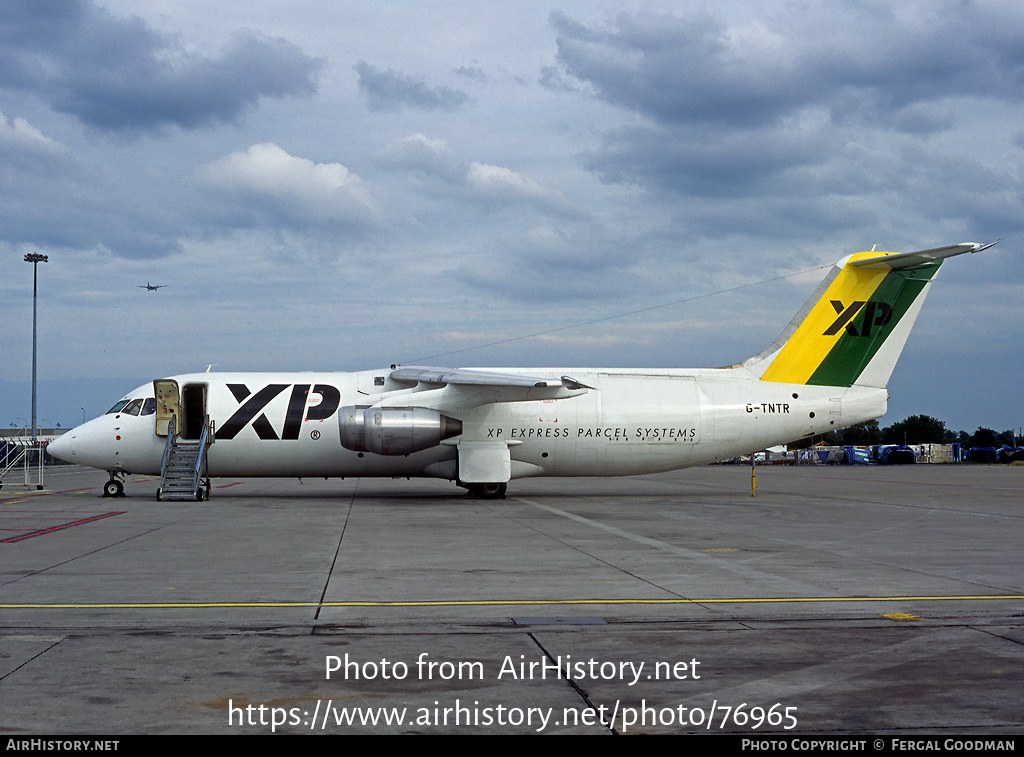 Aircraft Photo of G-TNTR | British Aerospace BAe-146-300QT Quiet Trader | XP - Express Parcel Systems | AirHistory.net #76965