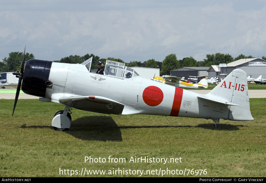 Aircraft Photo of N11171 | North American T-6 / A6M Zero (mod) | Commemorative Air Force | Japan - Navy | AirHistory.net #76976