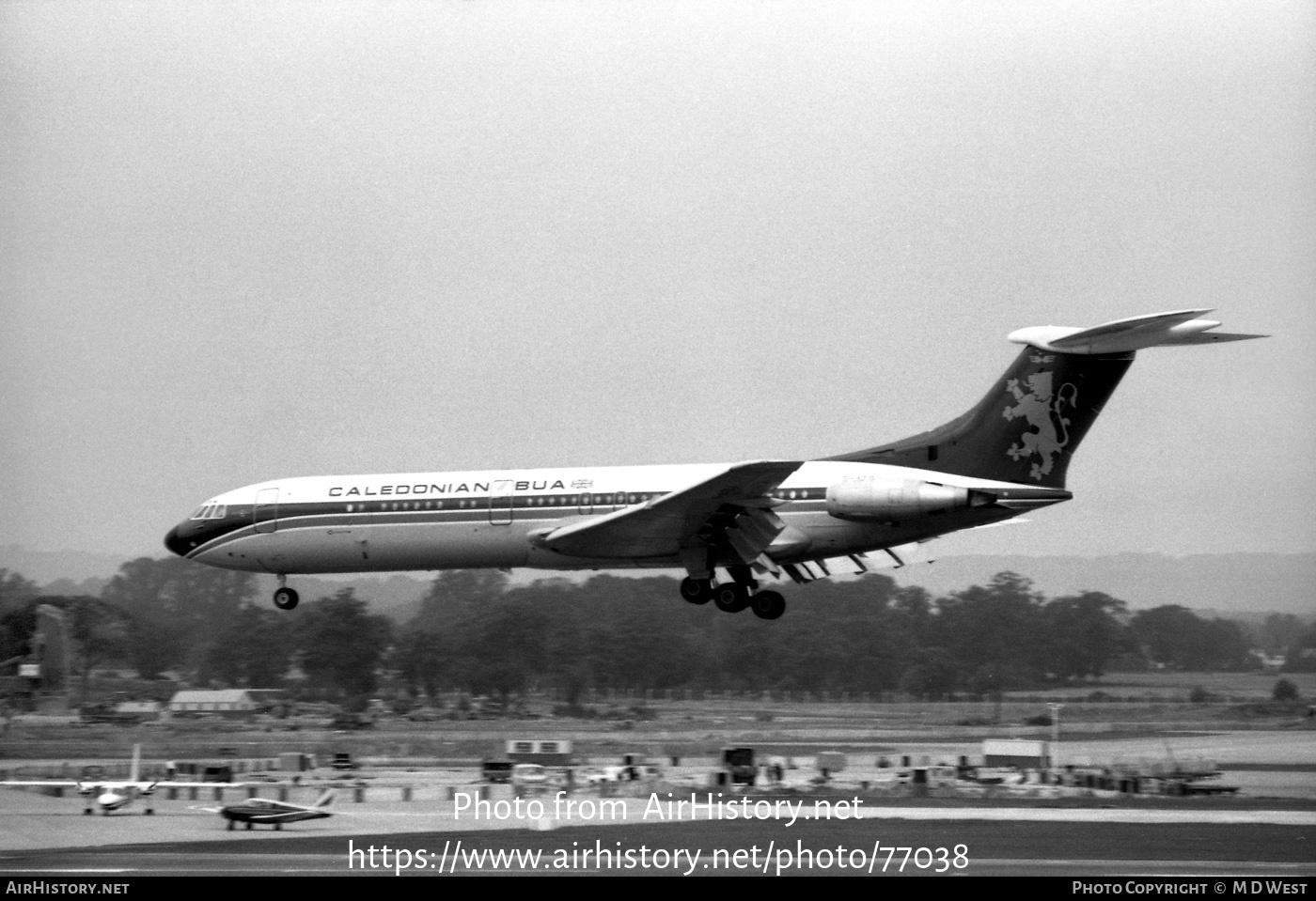 Aircraft Photo of G-ATDJ | Vickers VC10 Srs1103 | Caledonian/BUA | AirHistory.net #77038